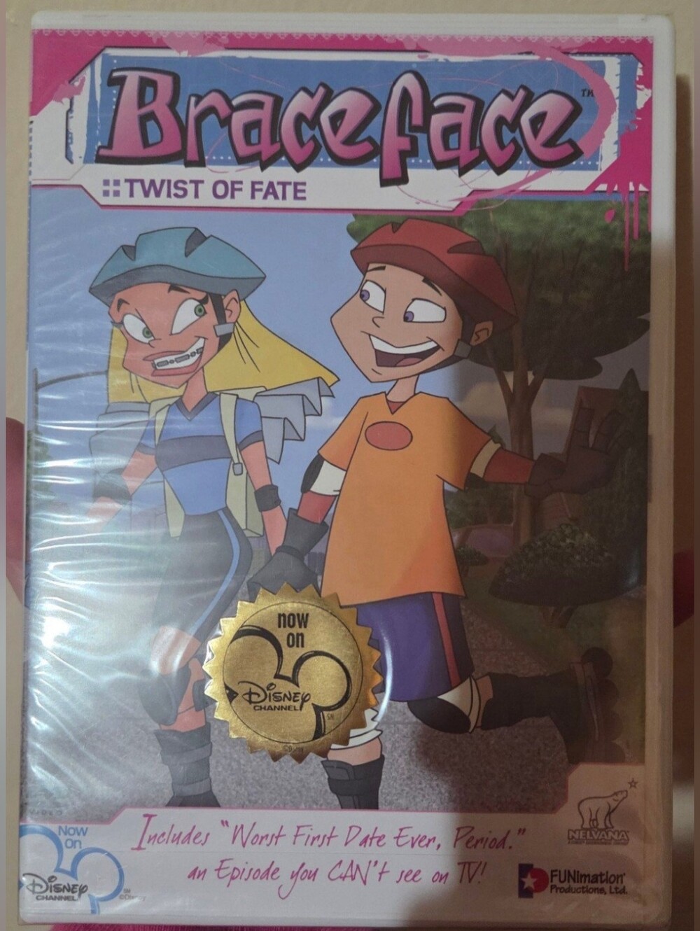 Braceface - Vol. 3: Twist of Fate (DVD, 2004) Disney Brand New Sealed